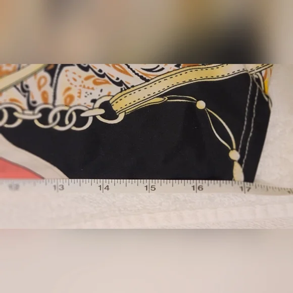 Fashion Nova Chain Print Scarf Bodysuit-long Sleeve-vibrant-multi Size M - Picture 9 of 11